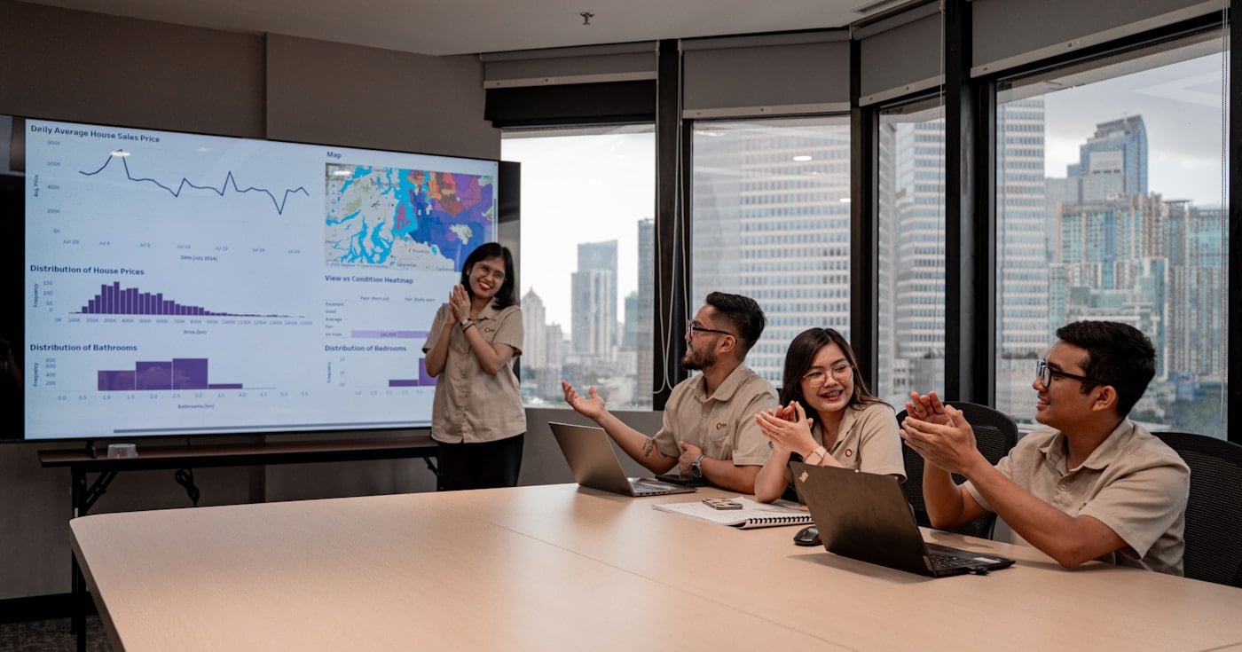 Team collaborating on revenue operations strategy